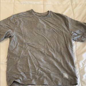 ALO Yoga Men's Gray Heavy Weight T-Shirt